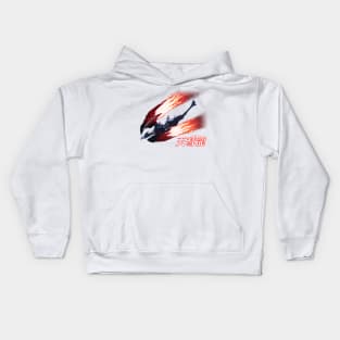 Crimson Glow Valstrax "Crimson Brightest Star" Kids Hoodie